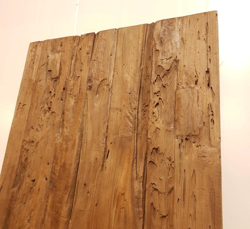 Plank Bridge teak hout een afwijkende afmeting op maat gemaakt. Megafurn